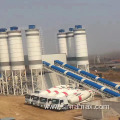 Export to Benin HZS90 Stationary Concrete Batching Plant